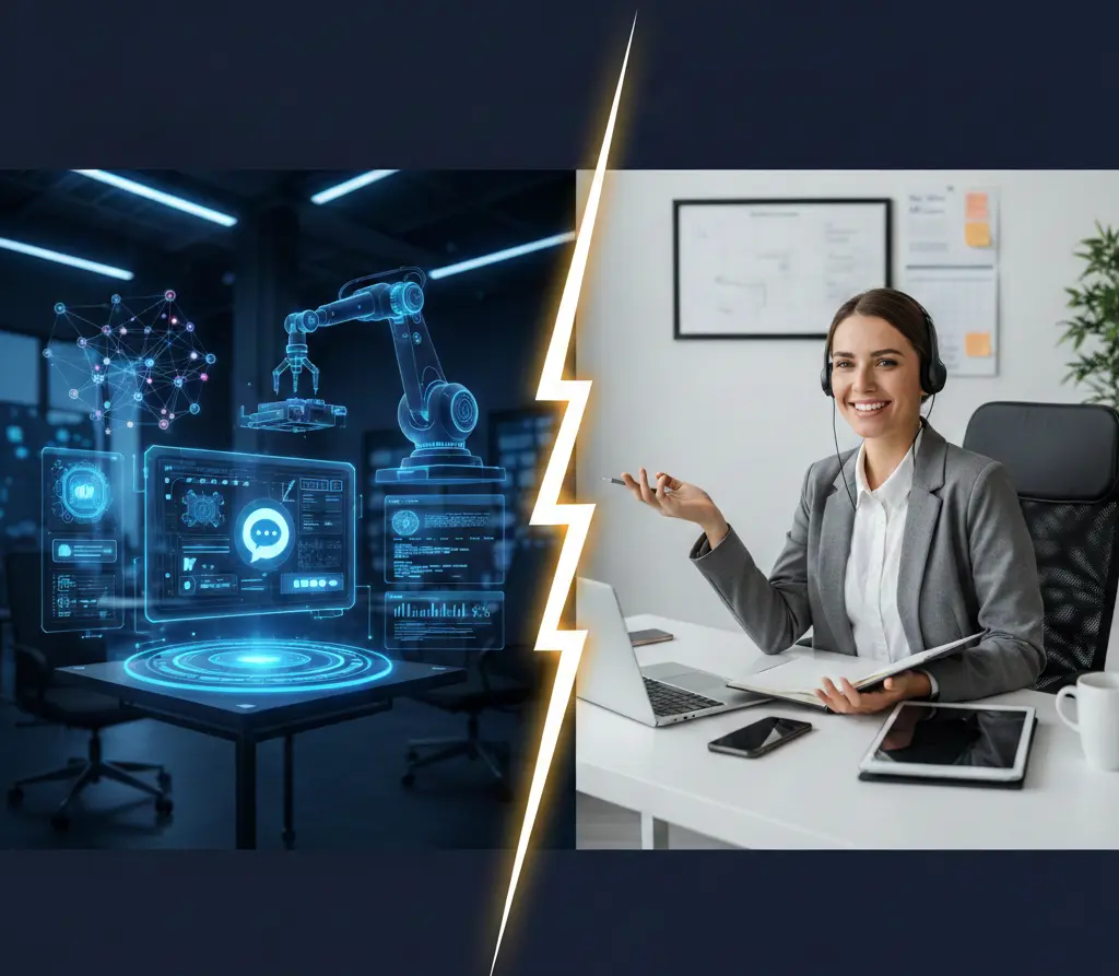 AI vs Human Virtual Assistants